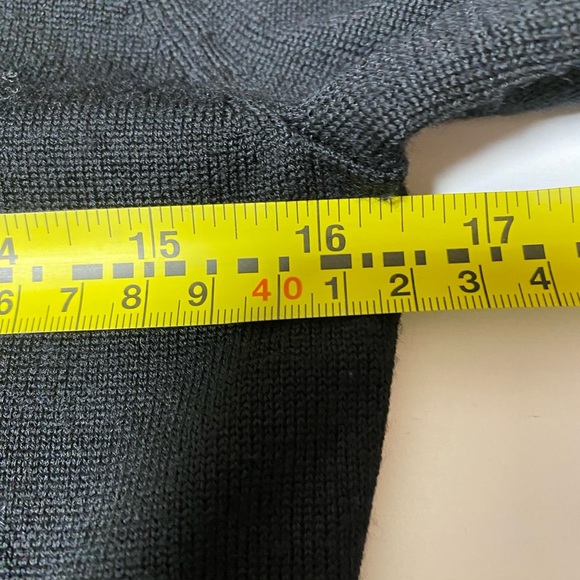 ESCIO WOOL BLEND SWEATER W/BOW NECK - SIZE M - EUC - Picture 5 of 9